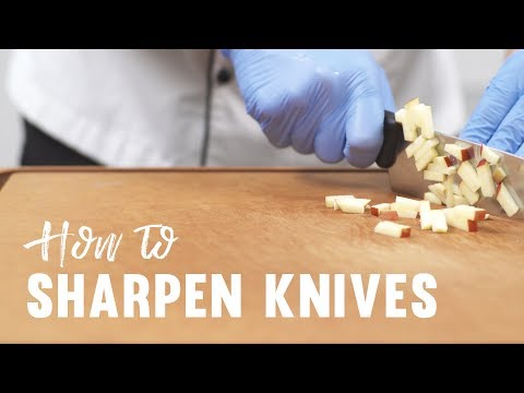 How to Sharpen and Hone Your Knives