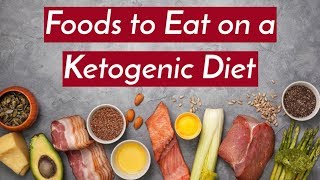 Foods to eat on a ketogenic diet – food list