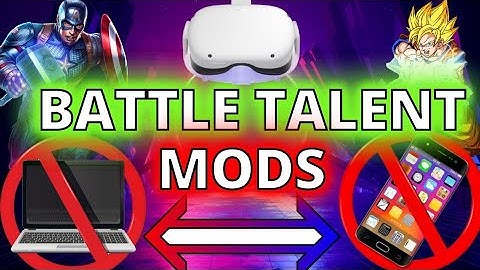 How to get mods and cheat menu on battle talent (Oculus quest 2  No pc or Android phone