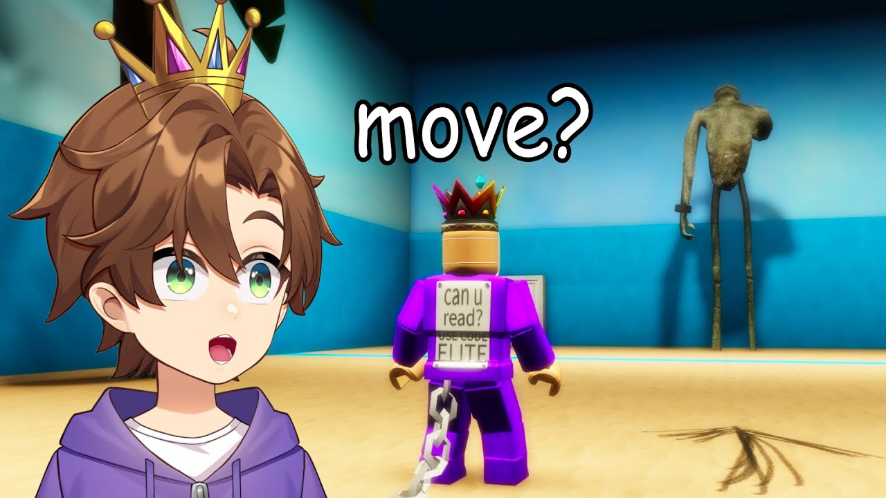 Chained in Backrooms BUT i Found a NEW ROOM on Roblox