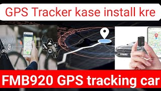 FMB920 GPS Tracker Simple Installation Guide, car me GPS Tracker kase install kre
