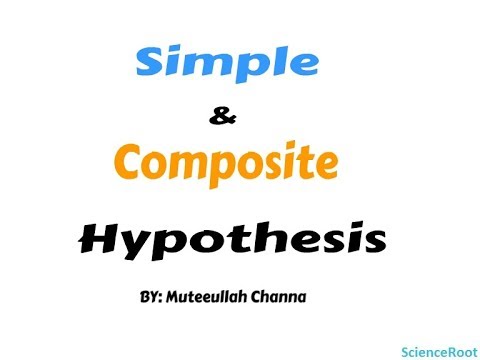 composite hypothesis simple definition