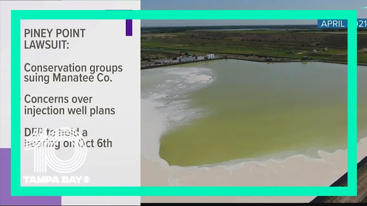 Environmental groups sue Manatee County over Piney Point deep injection well