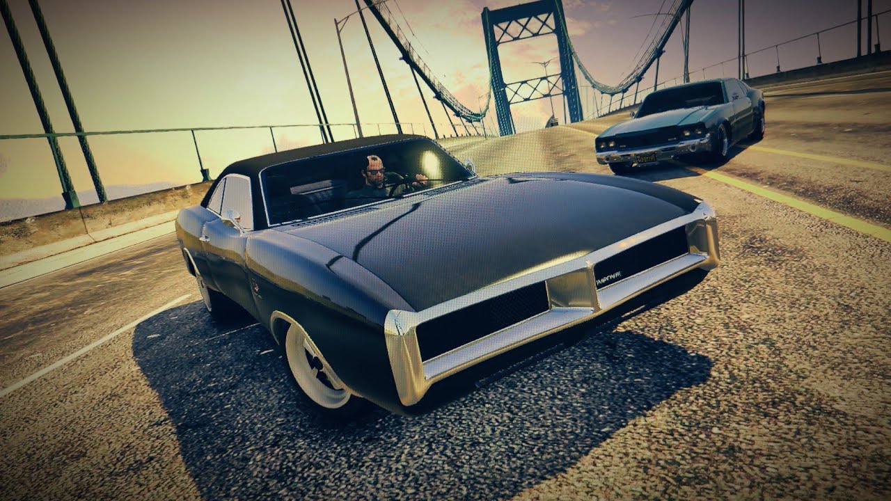 GTA 5 Bullitt 1968 Car Chase Scene Recreation San Kustom Garage! YouTube