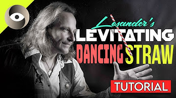 How to make a straw levitate and dance | Saturday Sorcery Losander tutorial