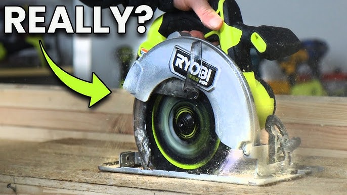 Change The Blade On A Circular Saw ~ My Ryobi Cordless Saw Gets New Life 