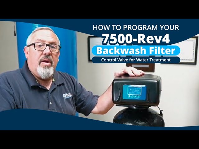 Program Your 7500-rev4 Backwash Water 2024