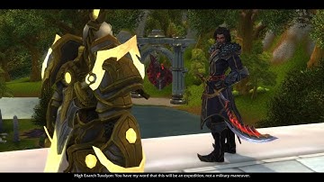 Meeting Wrathion & Turalyon - Cutscene - World of Warcraft: Dragonflight