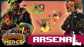Commander Weapons! - Arsenal Early Access Update for Survivor Mercs - Trailer