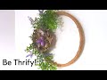 How to Make an Easy Spring Wreath with Twine