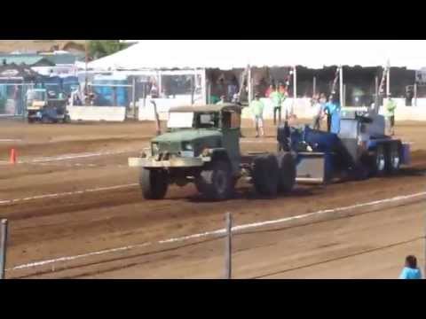 1971 M35A2 Deuce and Half truck pull