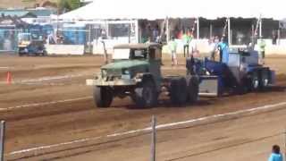 1971 M35A2 Deuce and Half truck pull