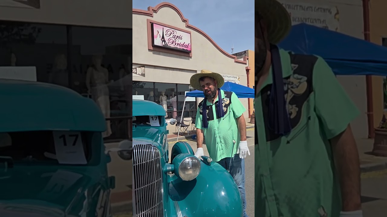 Born Blind… This Car Almost Fooled Him 😳 #blind #classiccars