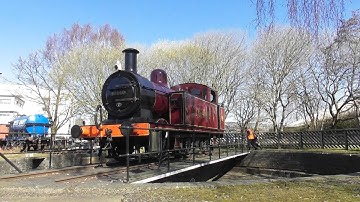 LMS 3F Jinty 16440 | KWVR turntable | 30742 Charters | 18th March 2025
