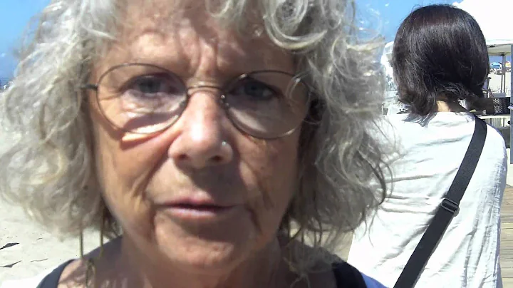 Susan Broadhead at Arlington West on the Cost of War