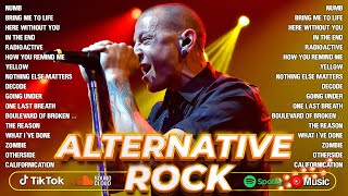 Evanescence, Coldplay, Linkin park, Creed, AudioSlave, Hinder, Nickelback  90's Alternative Rock