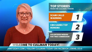 Scam call warning CMS celebrated statewide City seeks Tree Commission volunteers