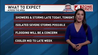 WATCH: News 4 San Antonio's Jeannette Calle has your forecast for the day and talks rain chances Profile