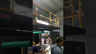 Installing CHM A4 copy paper sheeting and packaging machine in Bangladesh #machine