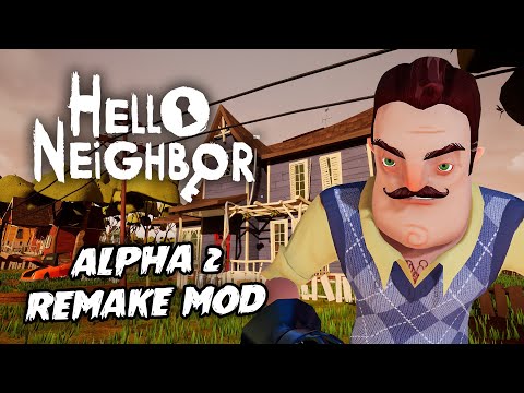 KOMŞUMUN ALPHA 2 EVİ TEKRARDAN YAPILDI! - Hello Neighbor Alpha 2 Remake Mod [Türkçe] #256