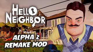 KOMŞUMUN ALPHA 2 EVİ TEKRARDAN YAPILDI! - Hello Neighbor Alpha 2 Remake Mod [Türkçe] #256
