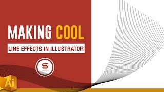 HOW TO MAKE A CURVE LINE EFFECT IN ILLUSTRATOR - 𝕔𝕦𝕣𝕧𝕖 𝕝𝕚𝕟𝕖𝕤