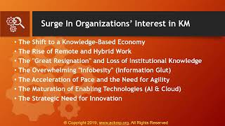 Week 2   How Organizations Manage What They Know   Part B