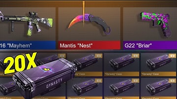 Standoff 2 20x Dynasty Case Opening