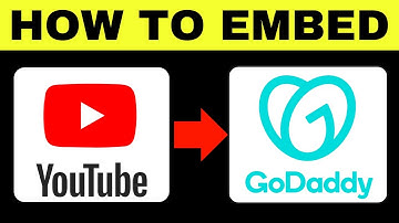 How To Embed Youtube Video In GoDaddy Website 2025 (QUICK GUIDE)