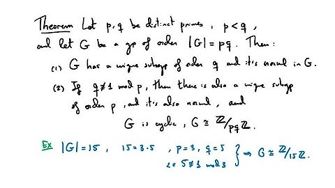 Using the Sylow Theorems - 44 - A First Course in Abstract Algebra
