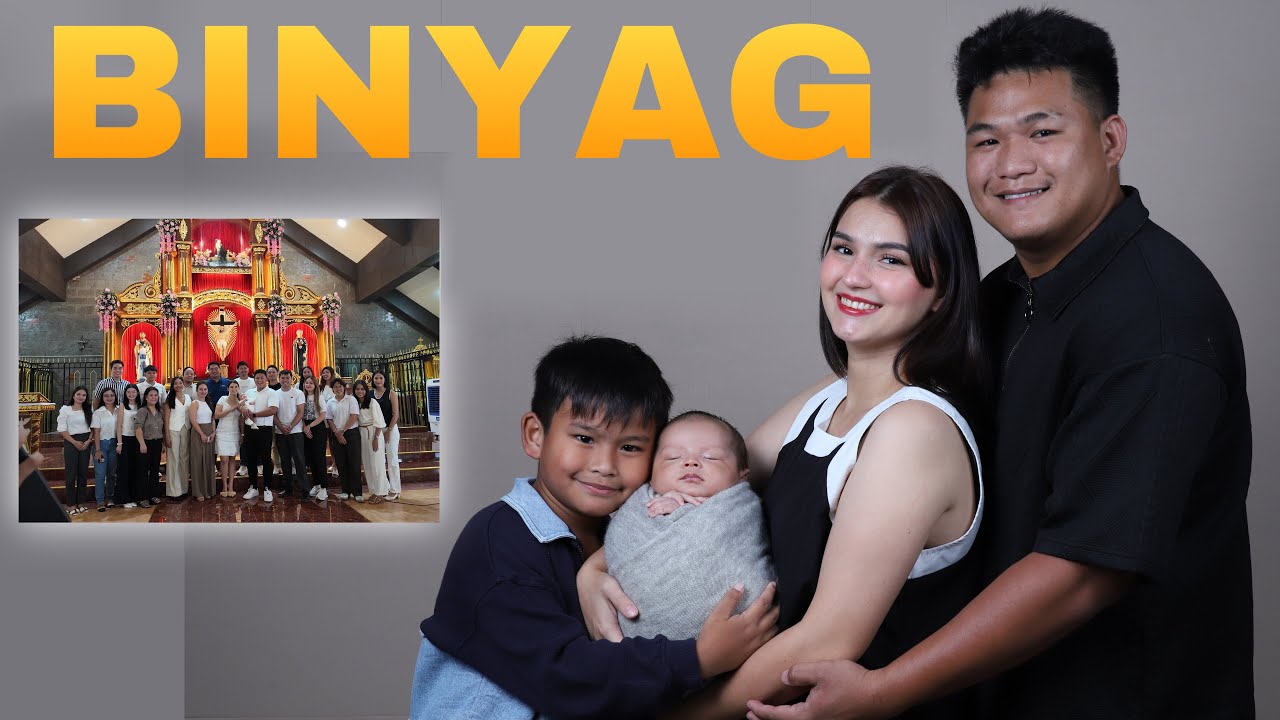 BININYAGAN NA SI CLARK!!