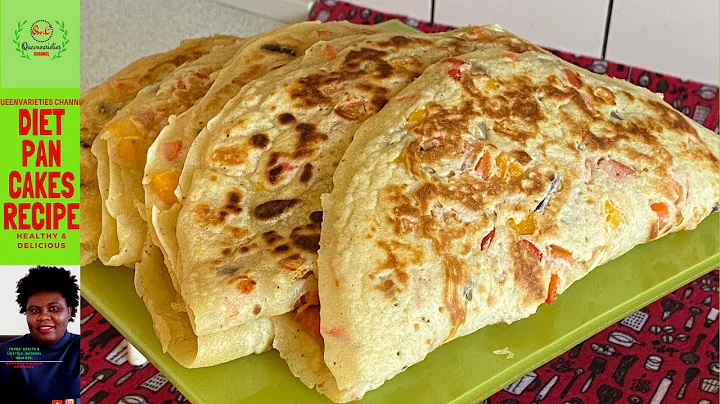 NIGERIAN DIET PANCAKE: NIGERIAN PANCAKES RECIPE | 5 MINS BREAKFAST IDEA😋