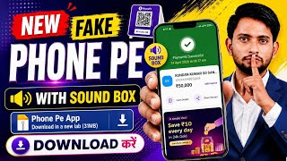 Fake Phone Pe Apk Download With Sound Box | Fake PhonePe Kaise Download Kare | Fake Phone Pay App screenshot 3