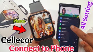 Cellecor Smart Watch Connect To Phone | how to connect cellecor watch to android phone screenshot 1