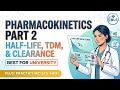 Pharmacokinetics 2 : Stop Confusing 1st &amp; Zero Order Kinetics! (Clearance &amp; TDM Explained Simply)