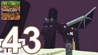 Minecraft: Pocket Edition - Gameplay Walkthrough Part 43 - Ender Dragon (iOS, Android)