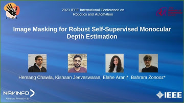 ICRA 2023 - Image Masking for Robust Self-Supervised Monocular Depth Estimation