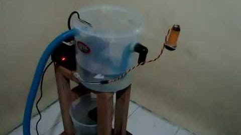 Simulasi Keran Otomatis Berbasis Mikrokontroler ATmega8535