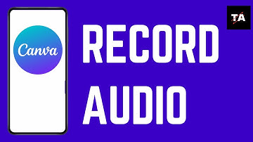 How to Record Audio in Canva | Recording Audio Made Easy - Canva Tutorial