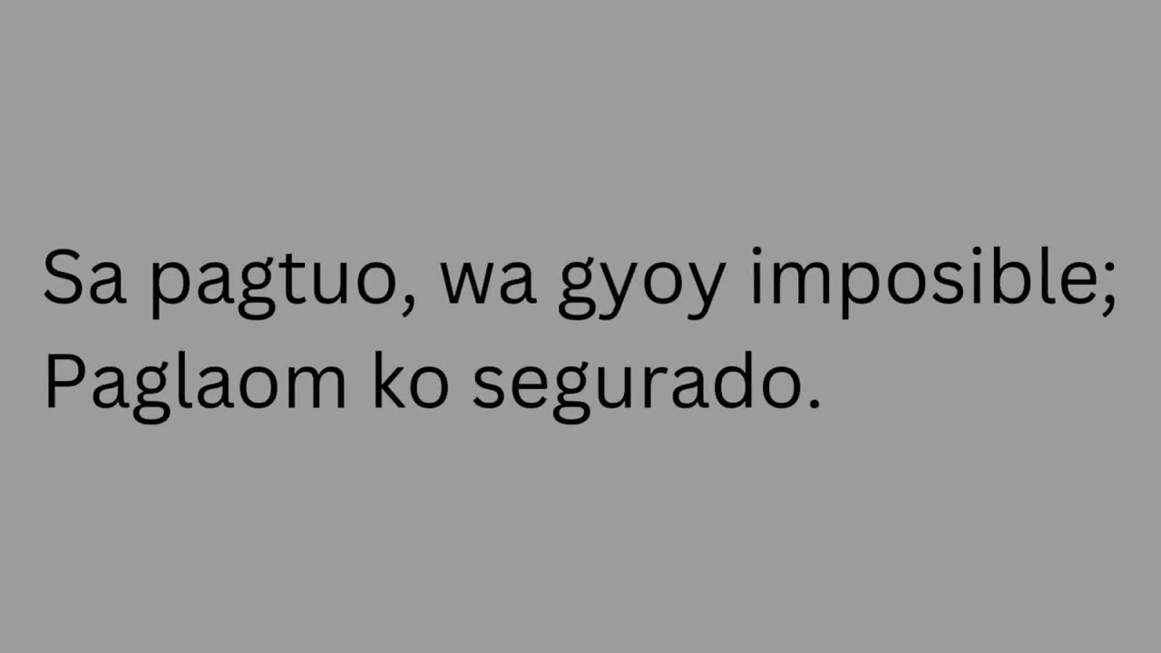 JW SONG AWIT 156 Pinaagi sa Pagtuo Salmo 27 13     Fill the blank lyrics