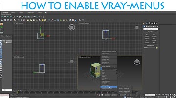 How to Enable Vray Menus in 3dsmax | Urdu Hindi | 3dsmax tutorial for beginner