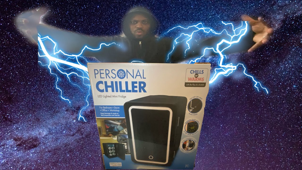 New* Personal Chiller LED Lighted Mini Fridge!!! Full Unboxing Review!!! Best Gift Ever!!! YouTube