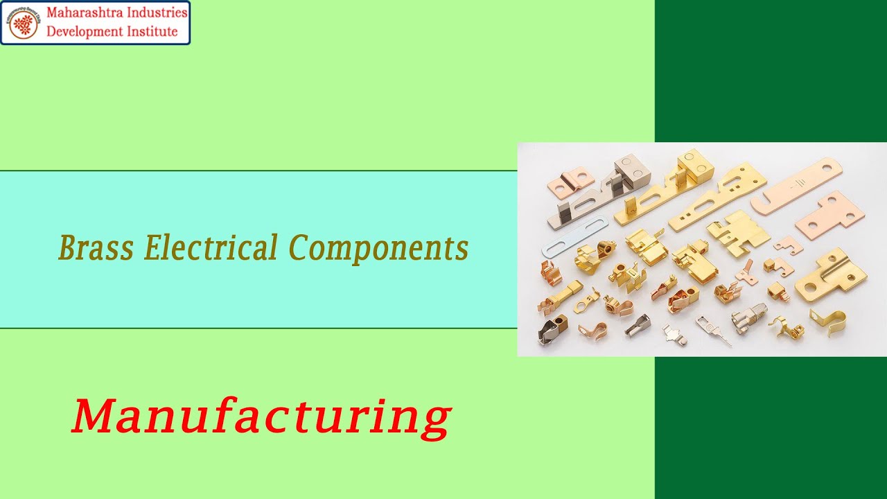 Brass Electrical Components Making Business - YouTube