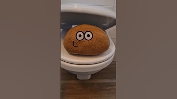 Pou has a bad day every day 🤕😂 #pou #plushie #plushtoy