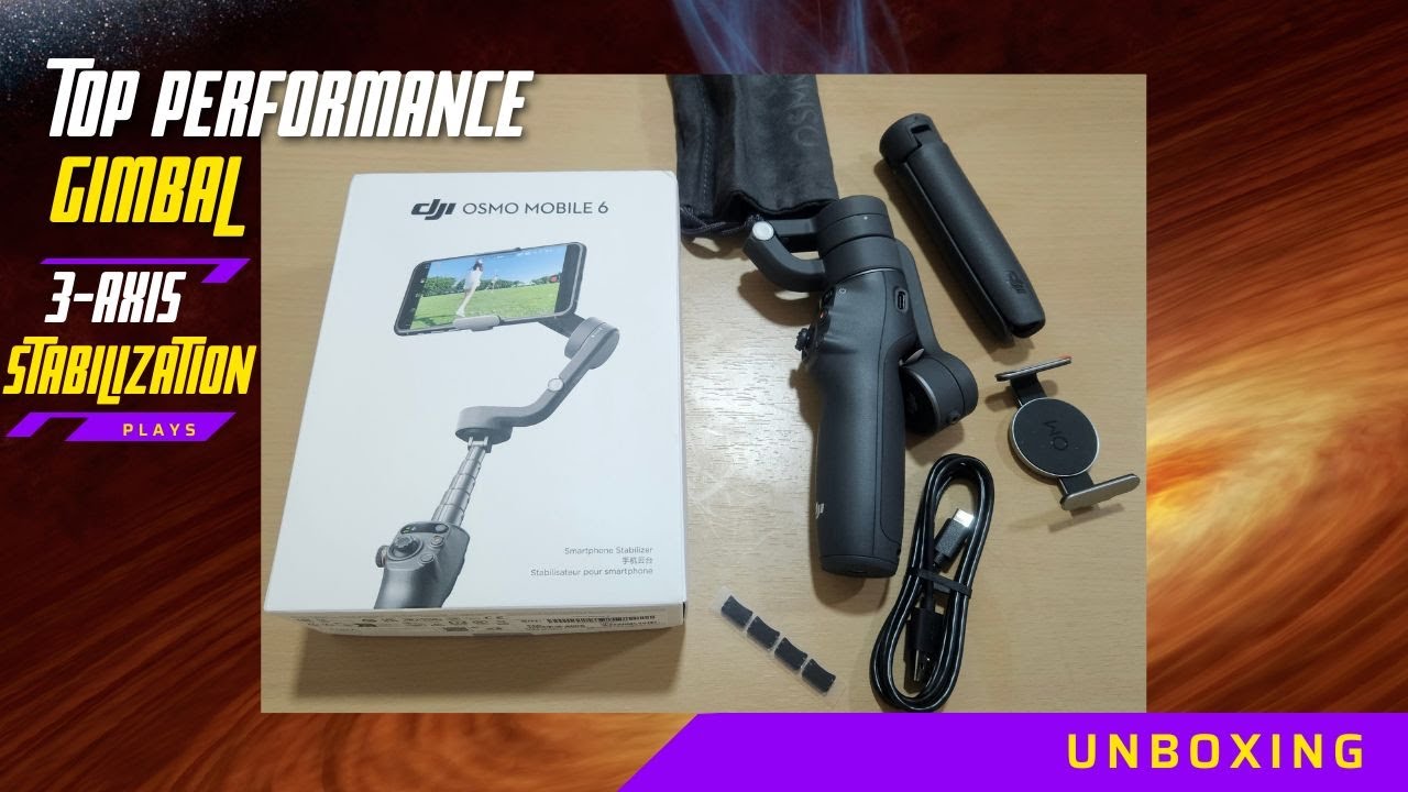 Dji Osmo Mobile 6 Stabilisateur smartphone 3 axes