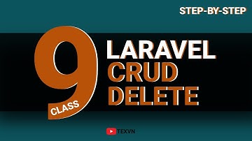 CRUD - Delete Data in Database | Laravel 9 Tutorial Class 9 in اردو/हिन्दी