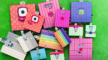 Looking for Numberblocks NEW 1017 Puzzle Tetris Shape | ASMR chirping of birds