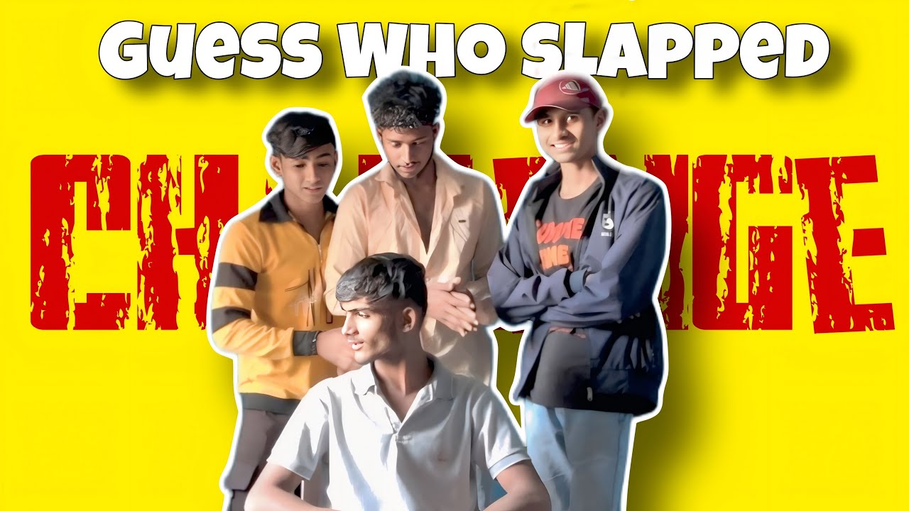 4 Friends, 1 Slap 😬👊 | Guess the Person