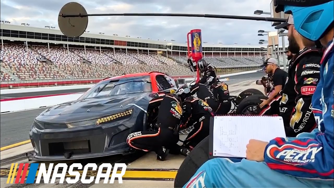 "It's Hard" : Stacking Pennies breaks down one lug nut pit stops | NASCAR | Stacking Pennies