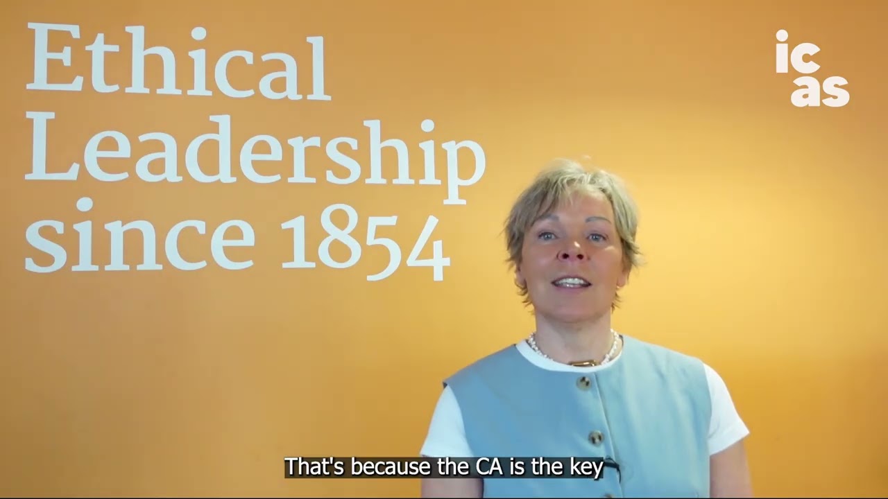 ICAS President welcomes our new CA students